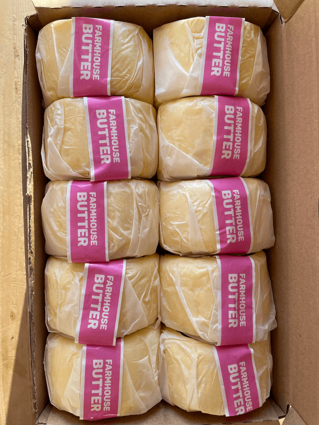 Farmhouse Cultured Butter with Wexford Sea Salt