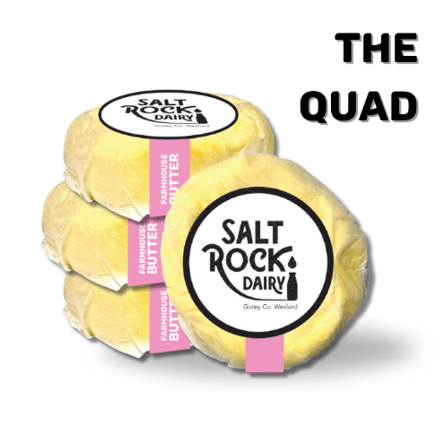Farmhouse Cultured Butter with Wexford Sea Salt